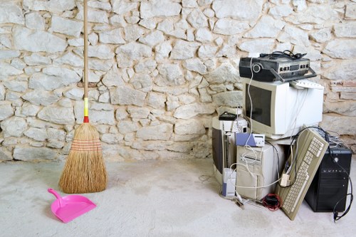 Eco-friendly disposal methods during loft clearance